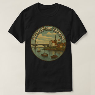 Nørresundby Denmark Bridge T-Shirt