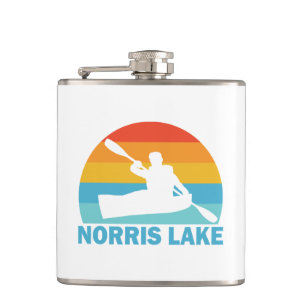Norris Lake Tennessee Kayak Flask