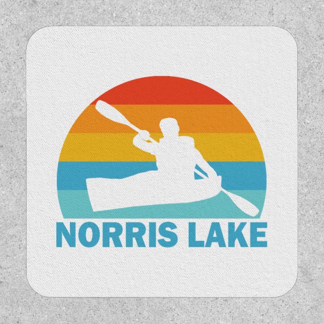 Norris Lake Tennessee Kayak Patch (Front)