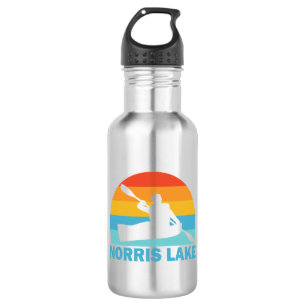 Norris Lake Tennessee Kayak Stainless Steel Water Bottle