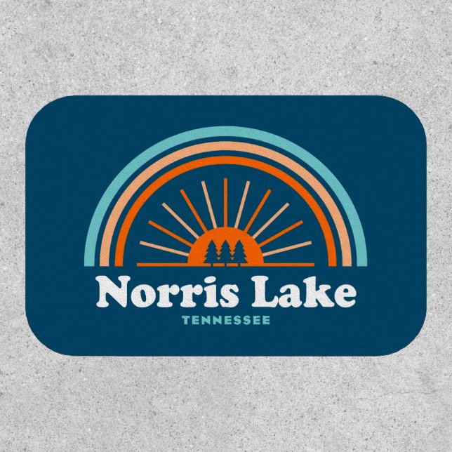 Norris Lake Tennessee Rainbow Patch (Front)