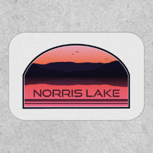 Norris Lake Tennessee Red Sunrise Patch