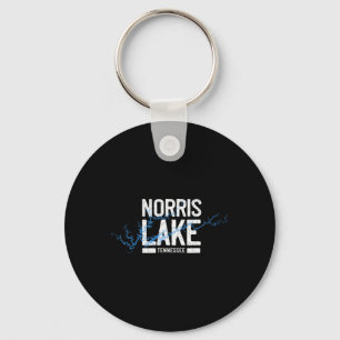 Norris Lake Tennessee Vacation Boating Adventure Keychain