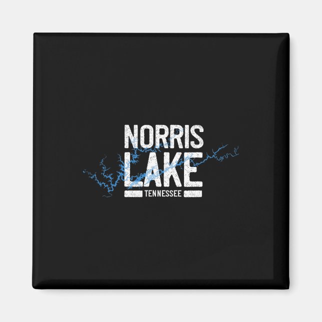 Norris Lake Tennessee Vacation Boating Adventure  Magnet (Front)