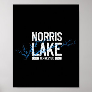 Norris Lake Tennessee Vacation Boating Adventure  Poster