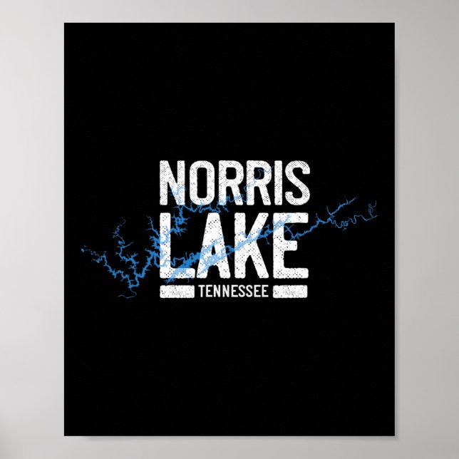 Norris Lake Tennessee Vacation Boating Adventure  Poster (Front)