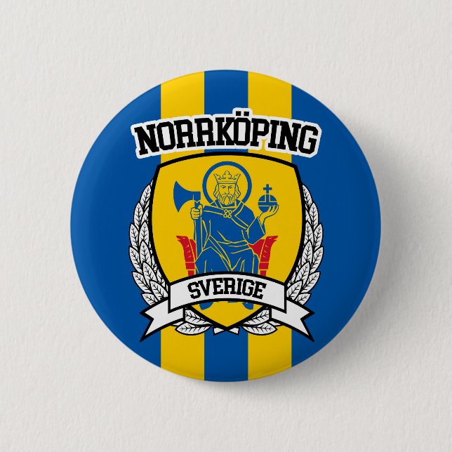 Norrköping Button (Front)