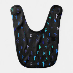Norse At Night Baby Bib