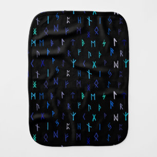 Norse At Night Burp Cloth