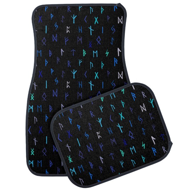 Norse At Night Car Mats (Set)