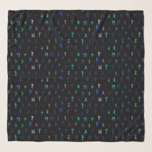 Norse At Night Chiffon Scarf
