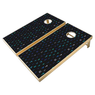 Norse At Night Cornhole Set