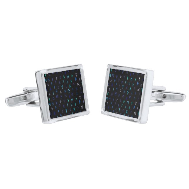 Norse At Night Cufflinks (Angled)