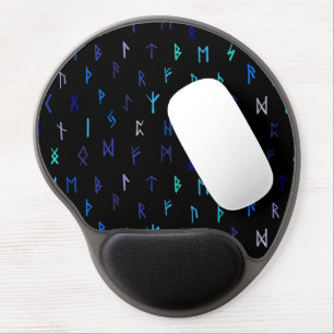Norse At Night Gel Mouse Pad