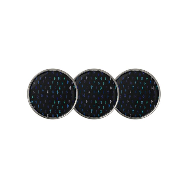 Norse At Night Golf Ball Markers (3 Up)