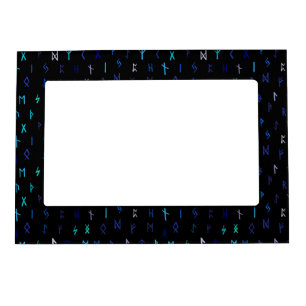 Norse At Night Magnetic Picture Frame