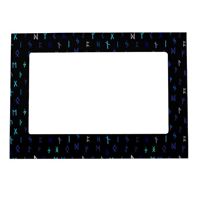 Norse At Night Magnetic Picture Frame (Front)