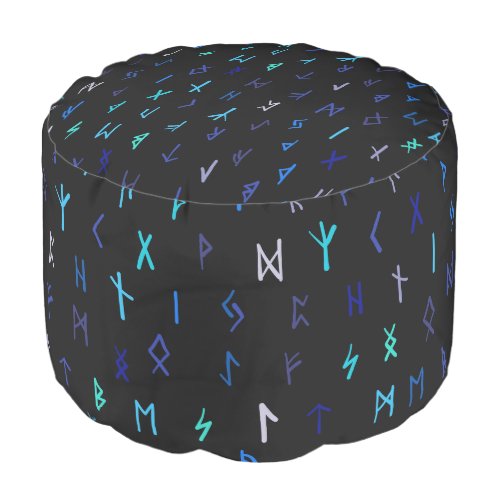 Norse At Night Pouf