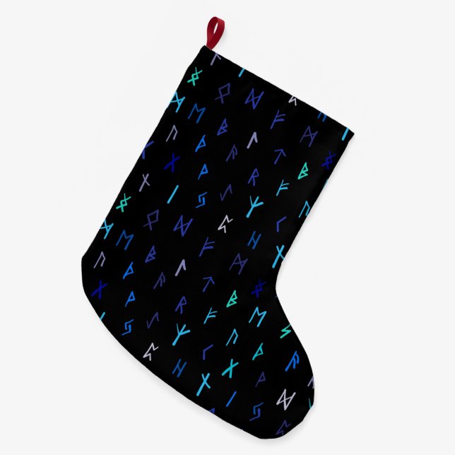 Norse At Night Stocking (Front (Hanging))