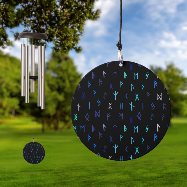 Norse At Night Wind Chimes (Outdoor)