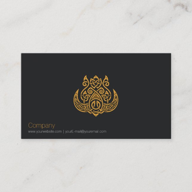 Norse Boar Business Card (Front)