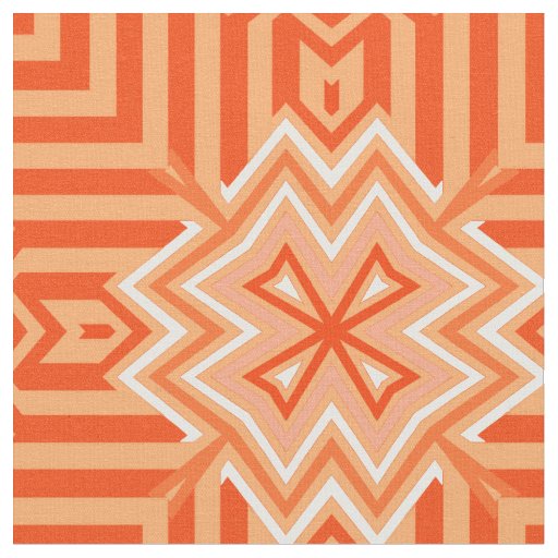 Norse Cross Orange Fabric
