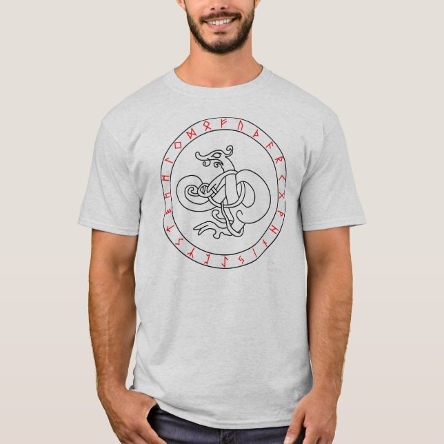 Norse Dragon T-Shirt (Front)