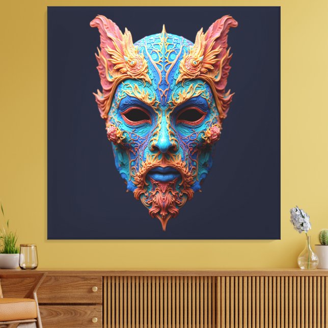 Norse God Odin Canvas Print (Insitu(LivingRoom))