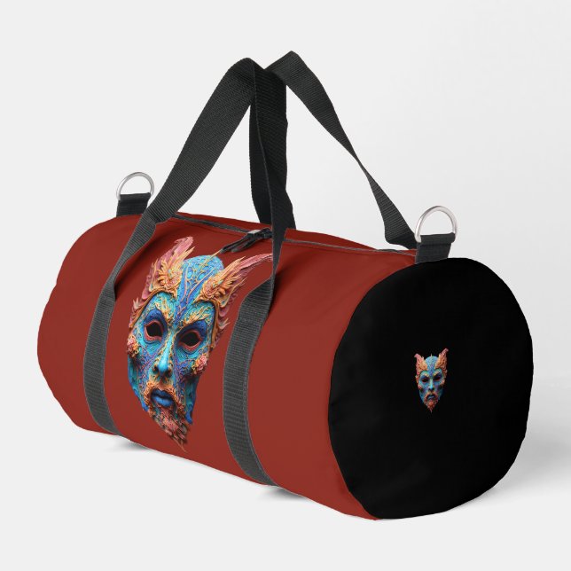 Norse God Odin Duffle Bag (Left Corner)