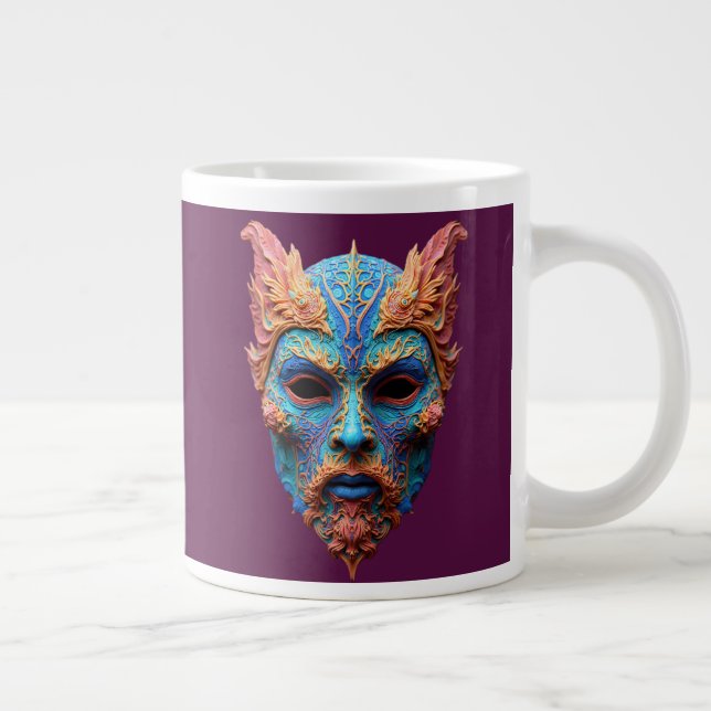 Norse God Odin Giant Coffee Mug (Right)