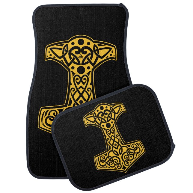 Norse Hammer Car Floor Mat (Set)