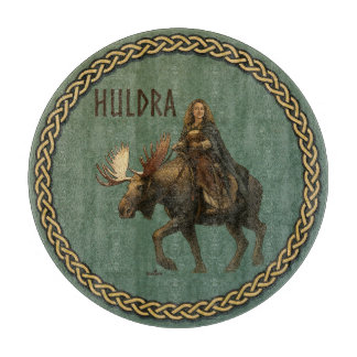 Norse Huldra Forest Woman Cutting Board
