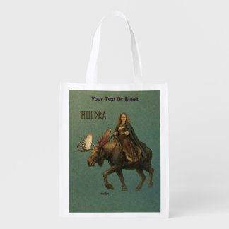 Norse Huldra Forest Woman Grocery Bag