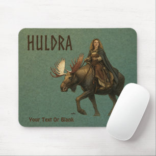 Norse Huldra Forest Woman Mouse Pad