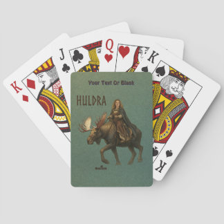 Norse Huldra Forest Woman Poker Cards