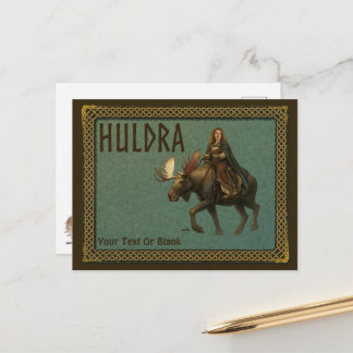 Norse Huldra Forest Woman Postcard