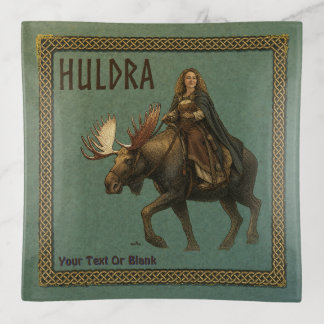 Norse Huldra Forest Woman Trinket Tray