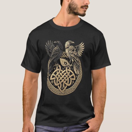Norse Knotwork Ravens u2013 Huginn & Muninn Viking
