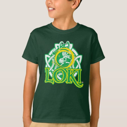 Norse Loki Character Graphic T_Shirt