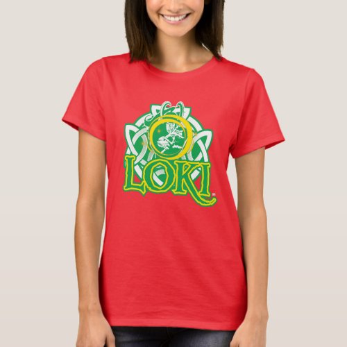 Norse Loki Character Graphic T_Shirt