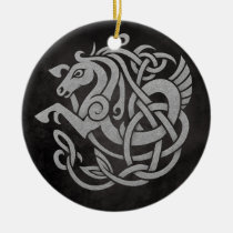 Norse Mythic Horse Knot Design