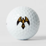 Norse Raven Golf Balls at Zazzle