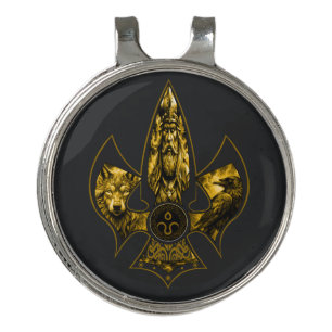Norse Spear Golf Hat Clip