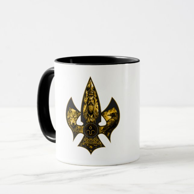 Norse Spear Mug (Front Left)