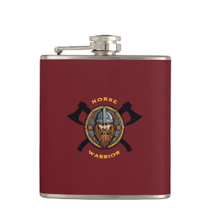 Norse Warrior Flask