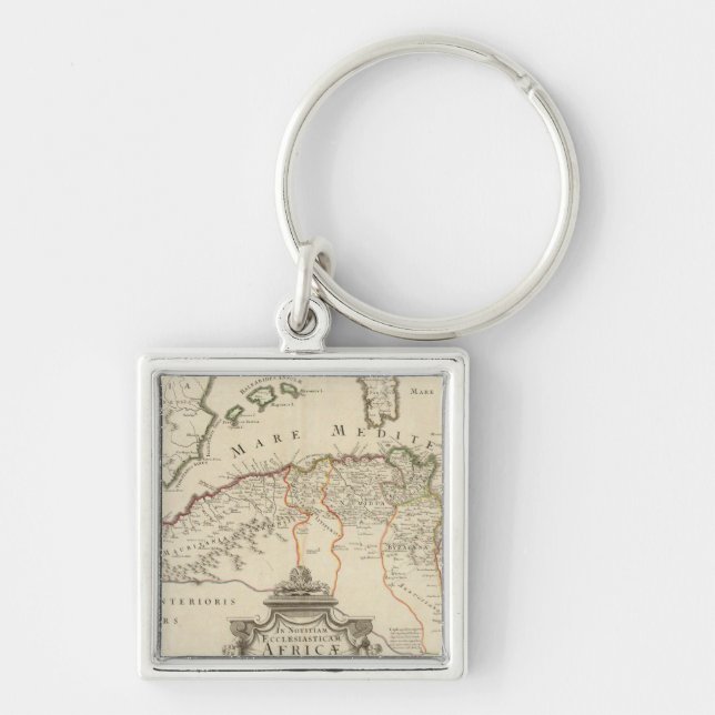 North Africa 3 Keychain (Front)