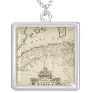 North Africa 3 Silver Plated Necklace