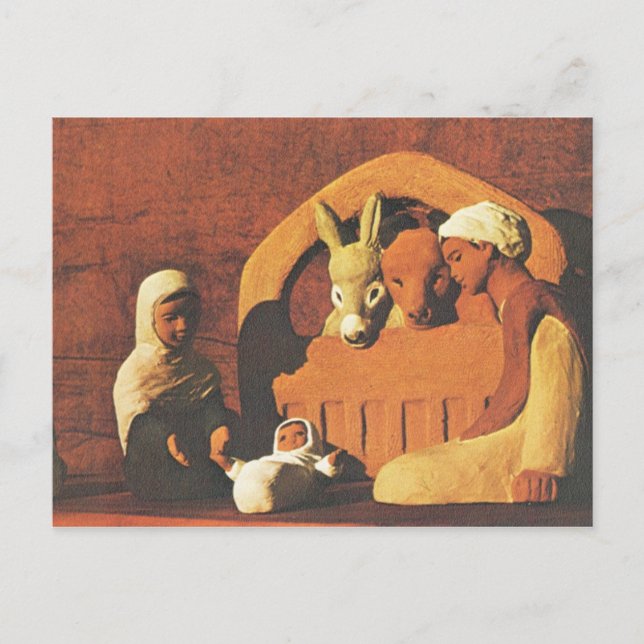 North African Nativity scene Postcard (Front)