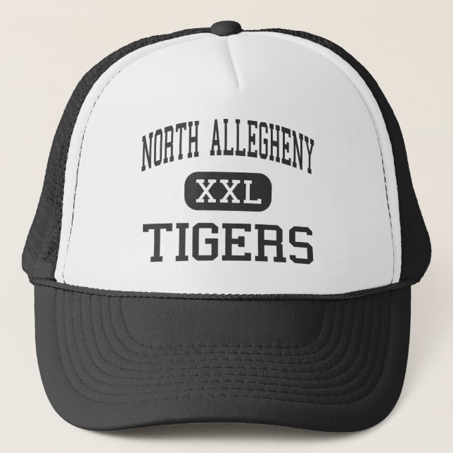 North Allegheny - Tigers - Pittsburgh Trucker Hat (Front)