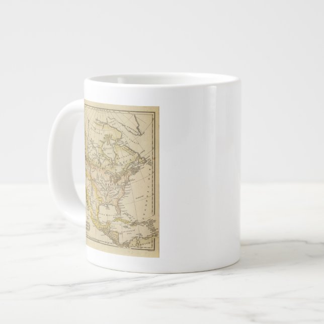 North America 10 2 Giant Coffee Mug (Front Left)